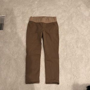 Gap Skinny Cropped Khakis Maternity Pants Sz 10